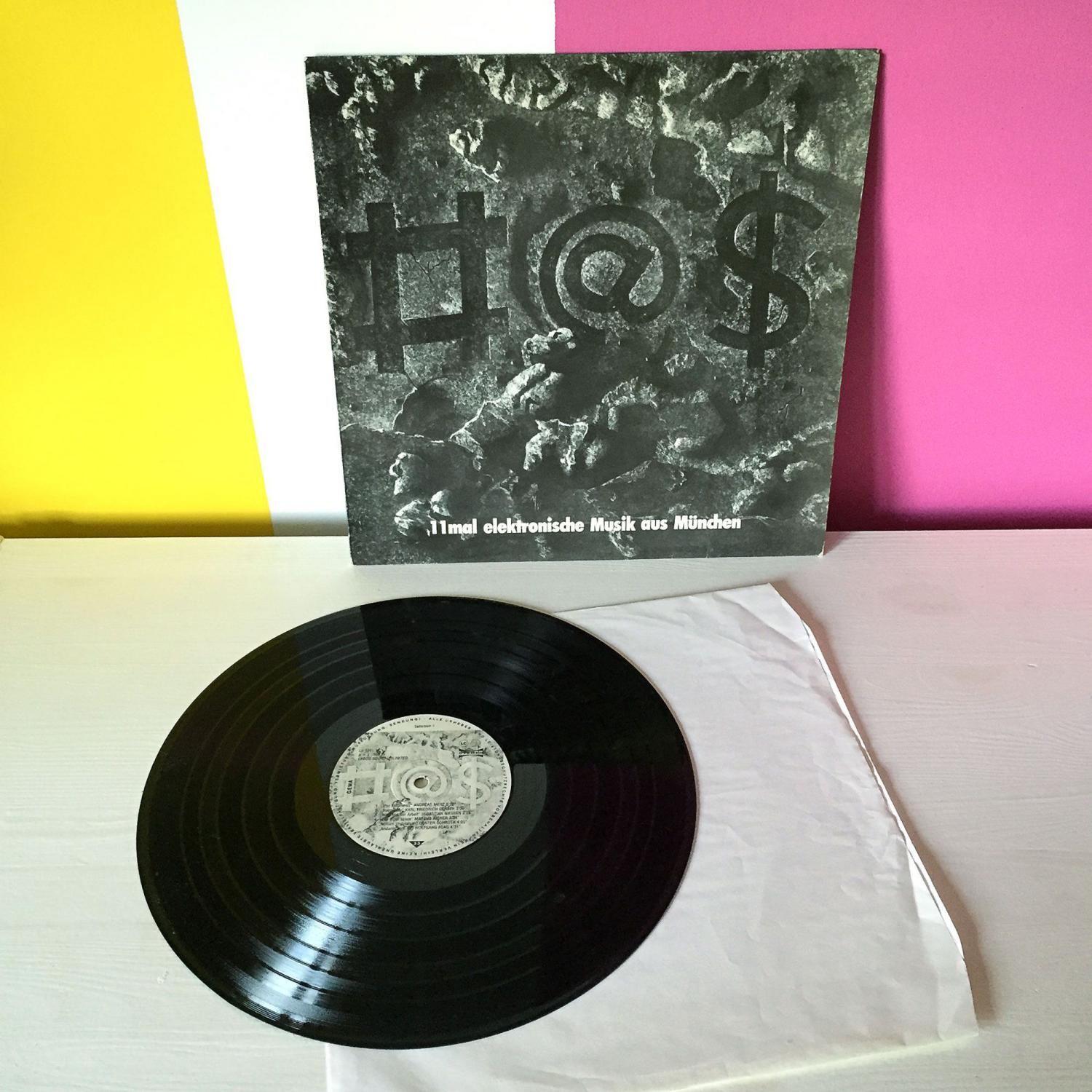 11mal elektronische Musik aus München – LP-Cover & vinyl